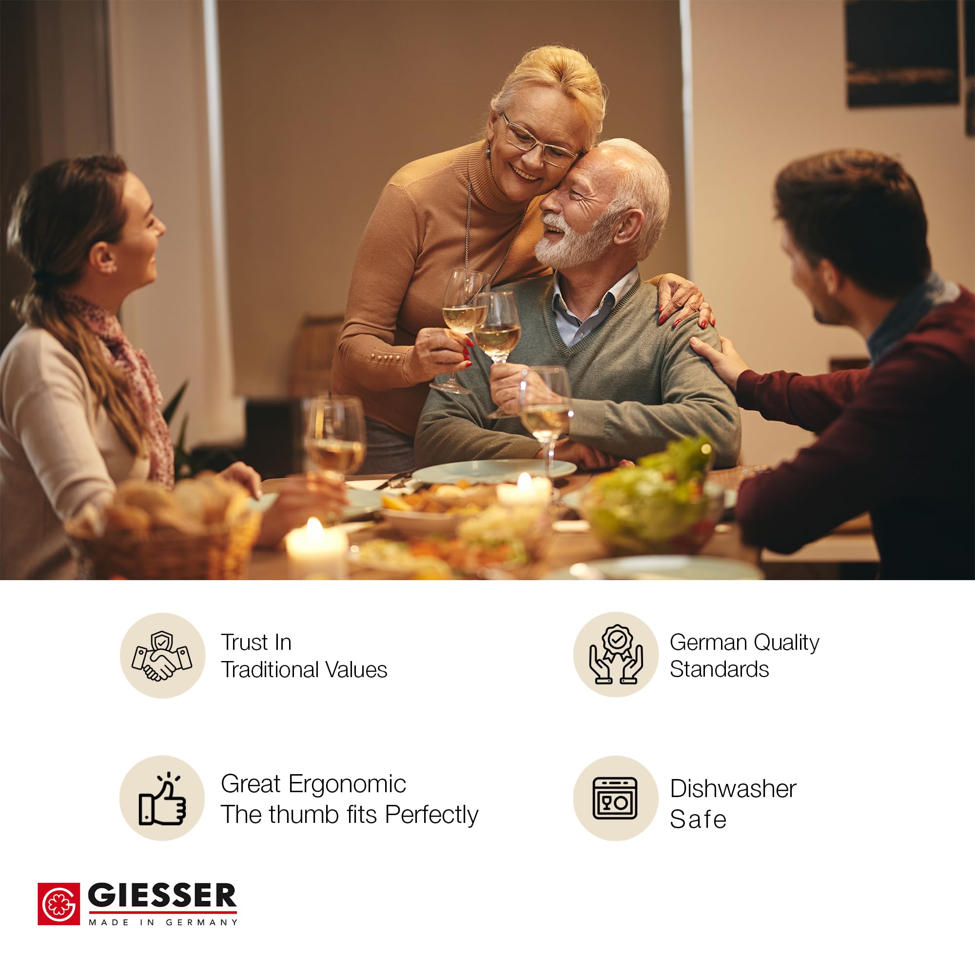 Giesser German quality tomato knife