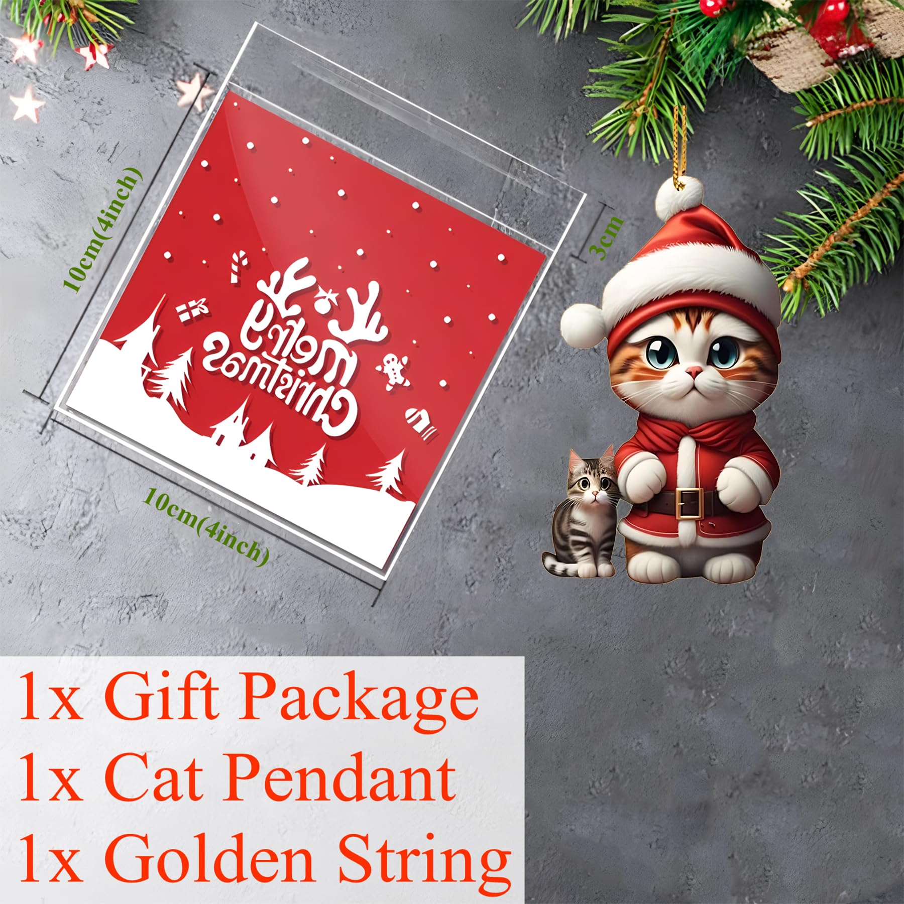 Versatile ornament for tree mantel and car decoration