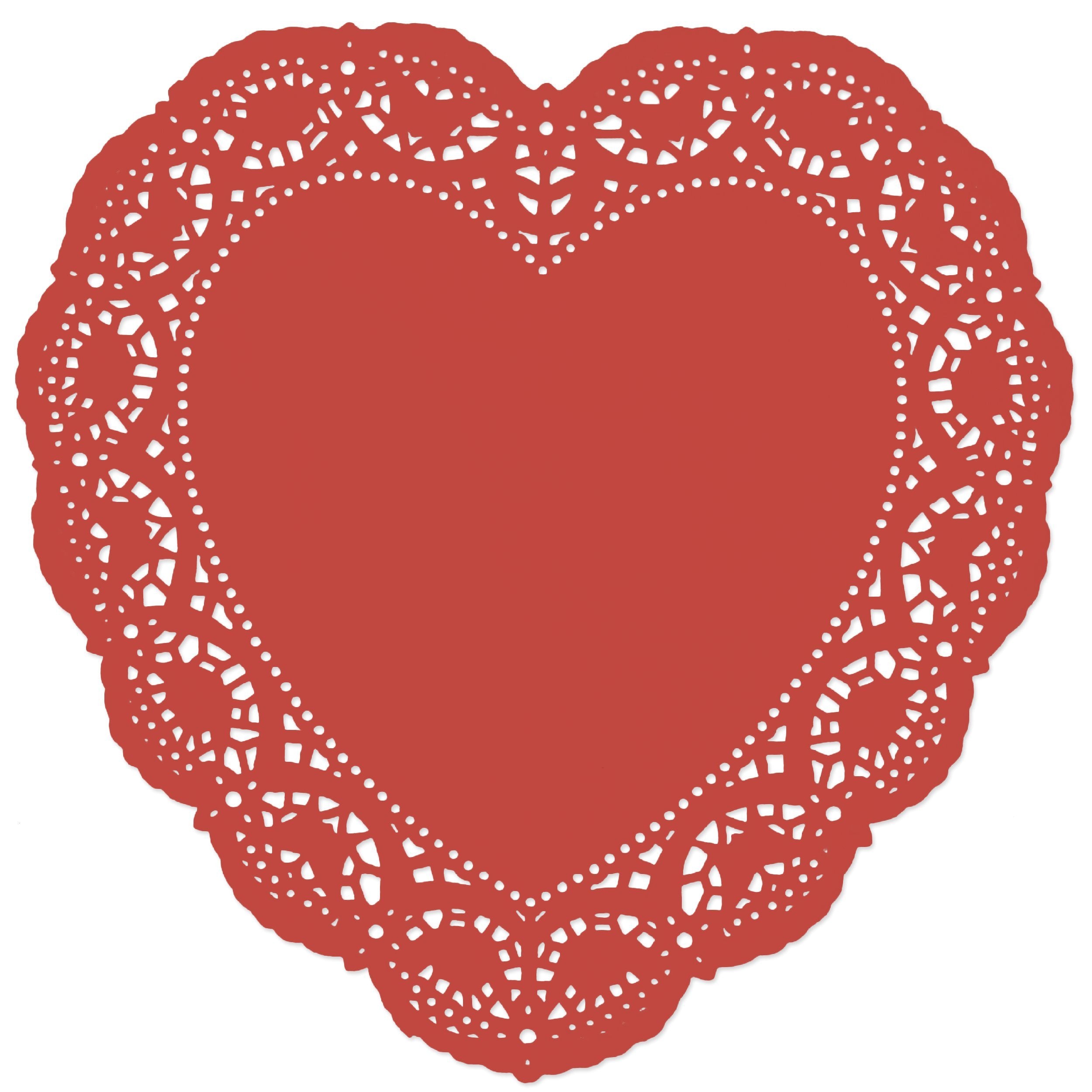Valentine doilies pack Gift Boutique 96 count