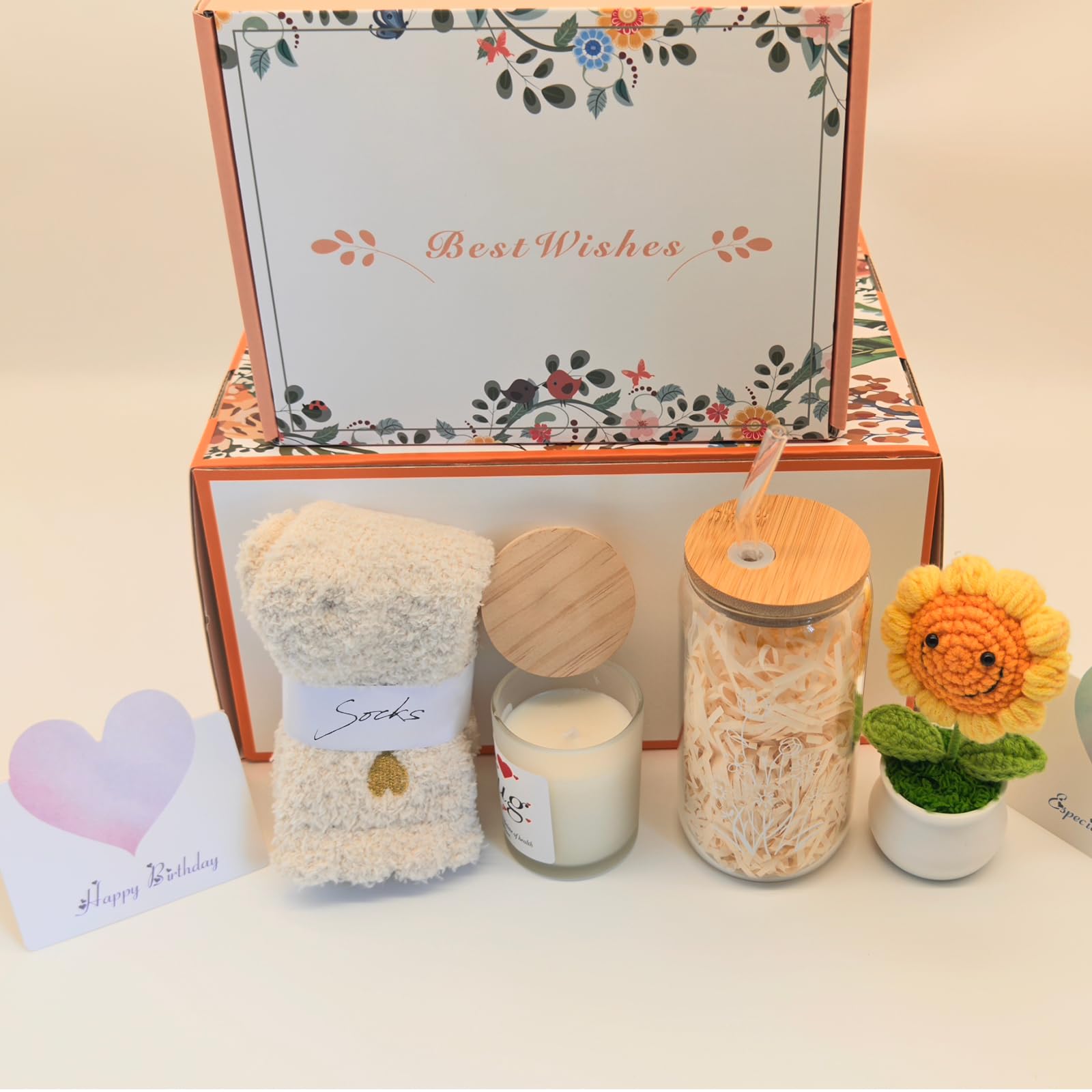 Gift box packaging for care package