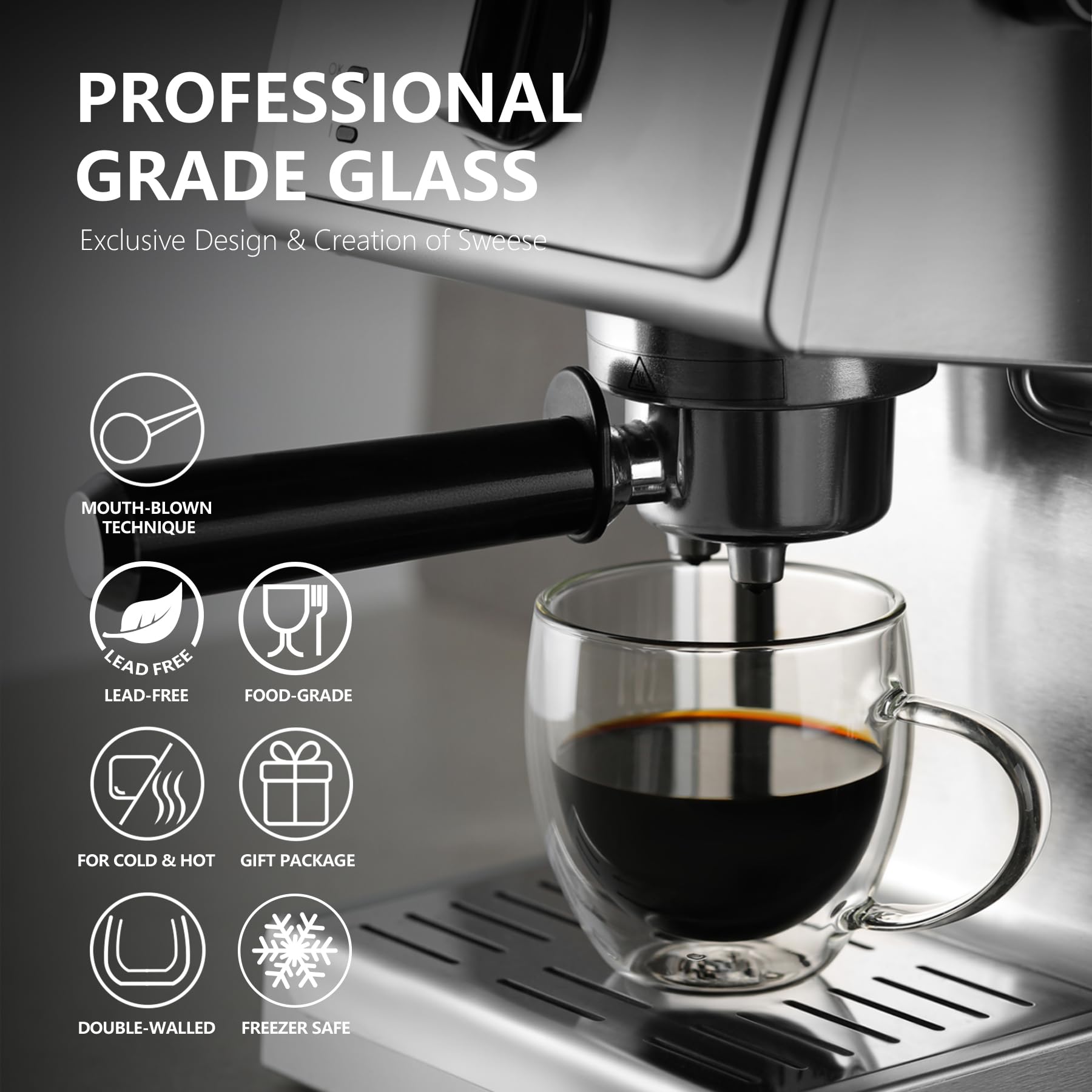 Bottom hole design allows the mug to breathe and prevents bursting