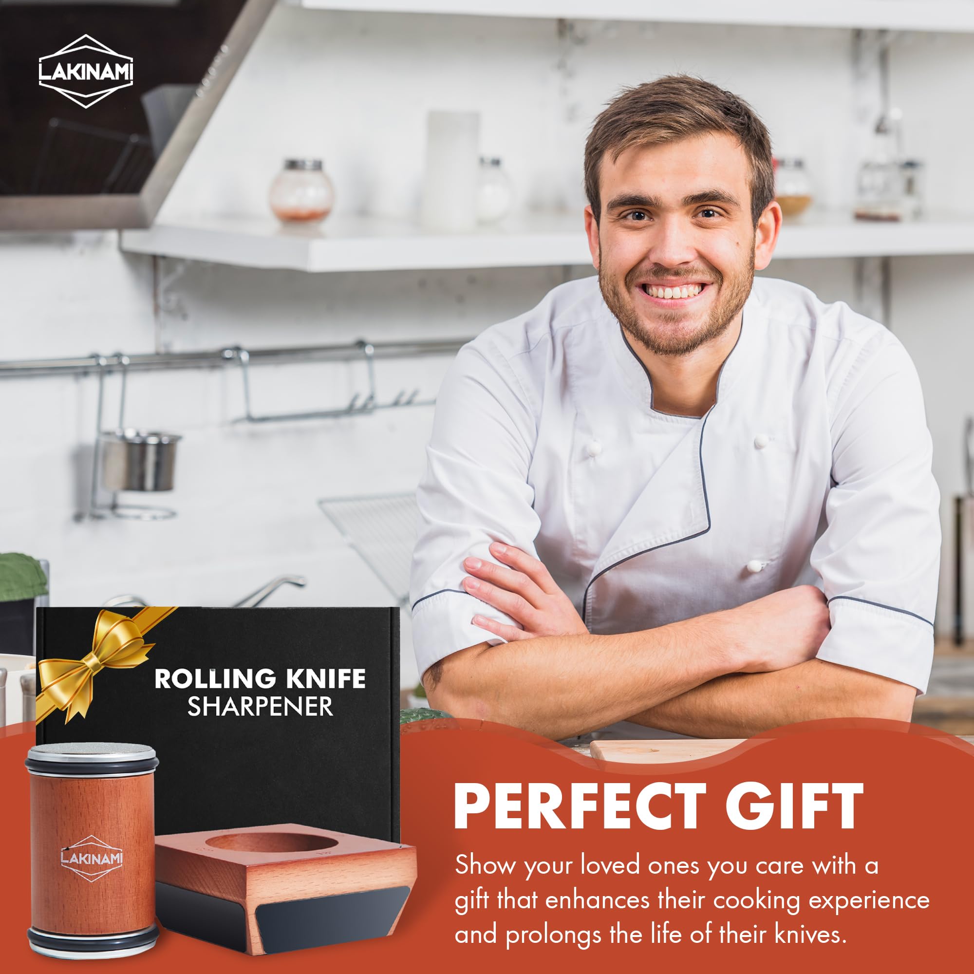 Knife sharpening kit designed for kitchen knives