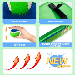Beach and pool ready outdoor toss and catch game for kids