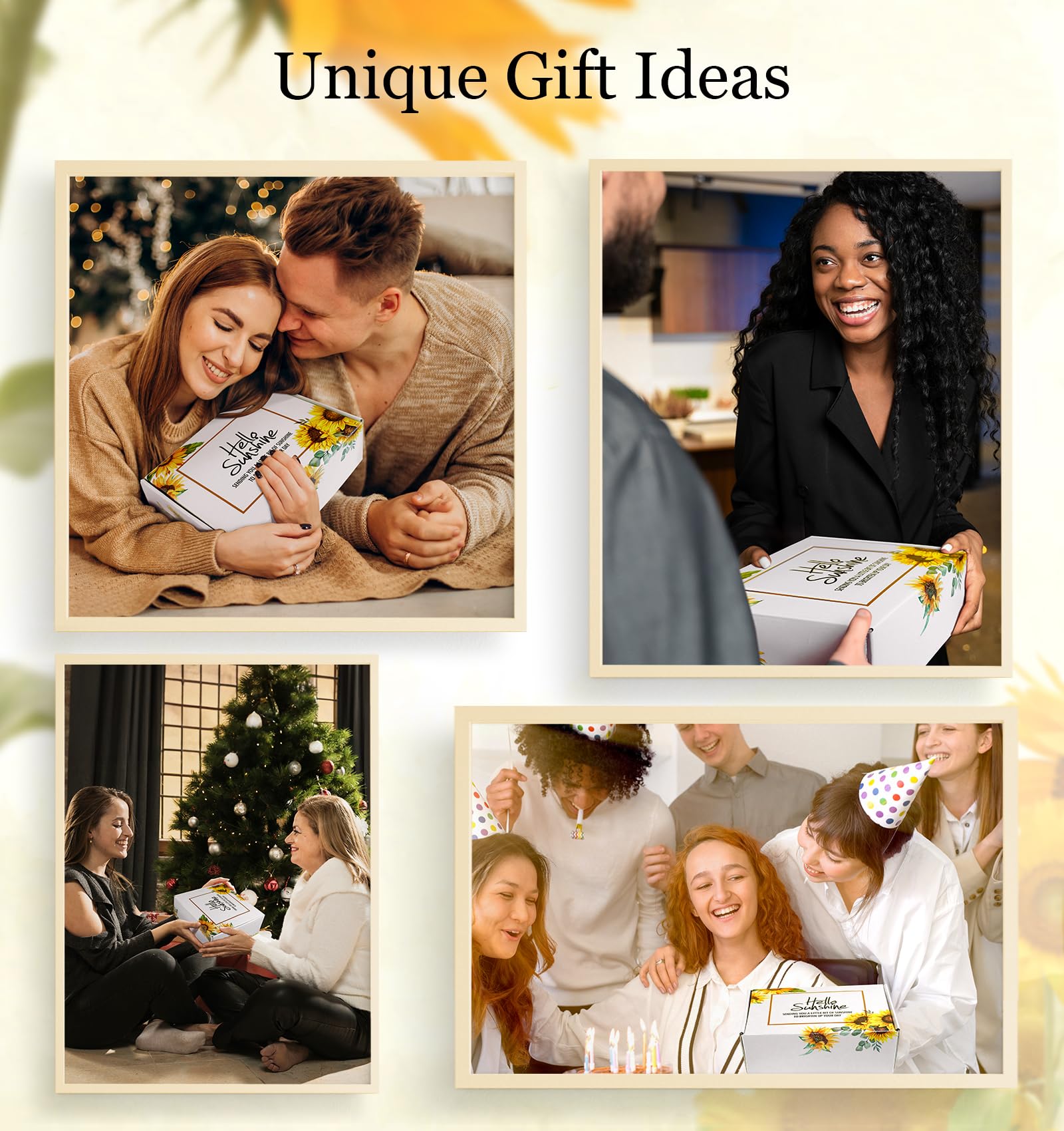 Care package ready to gift from Sunflower Gifts for Women