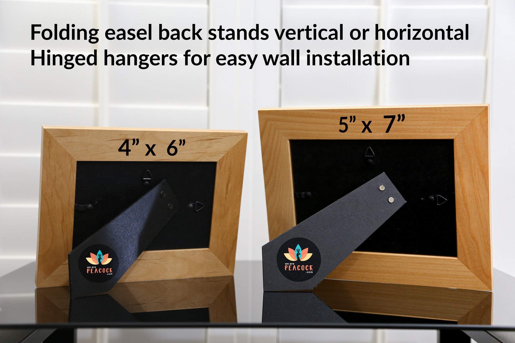 Gift boxed frame with glass and display hooks