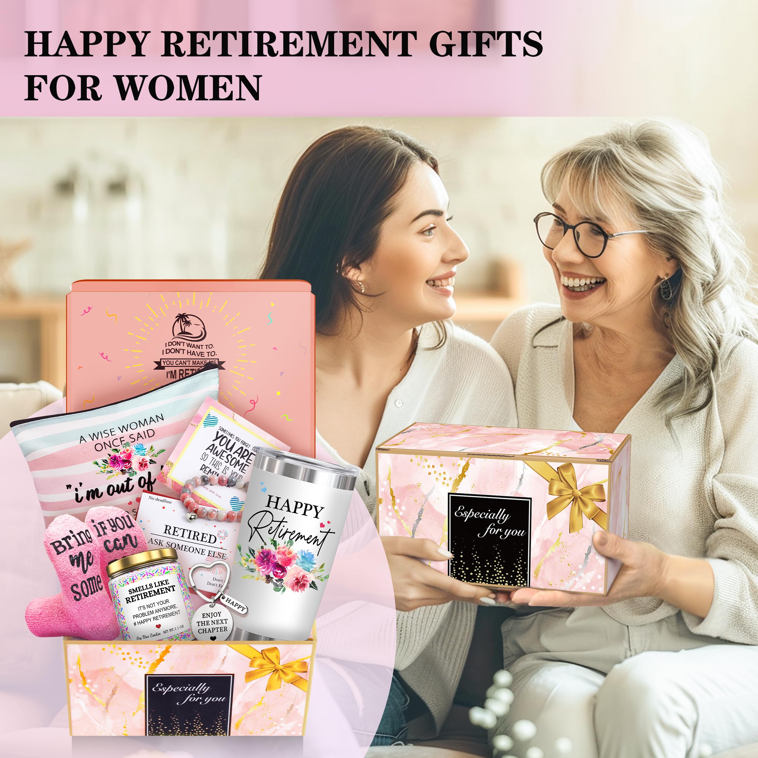 Packaging for retirement gifts for women 2026 set