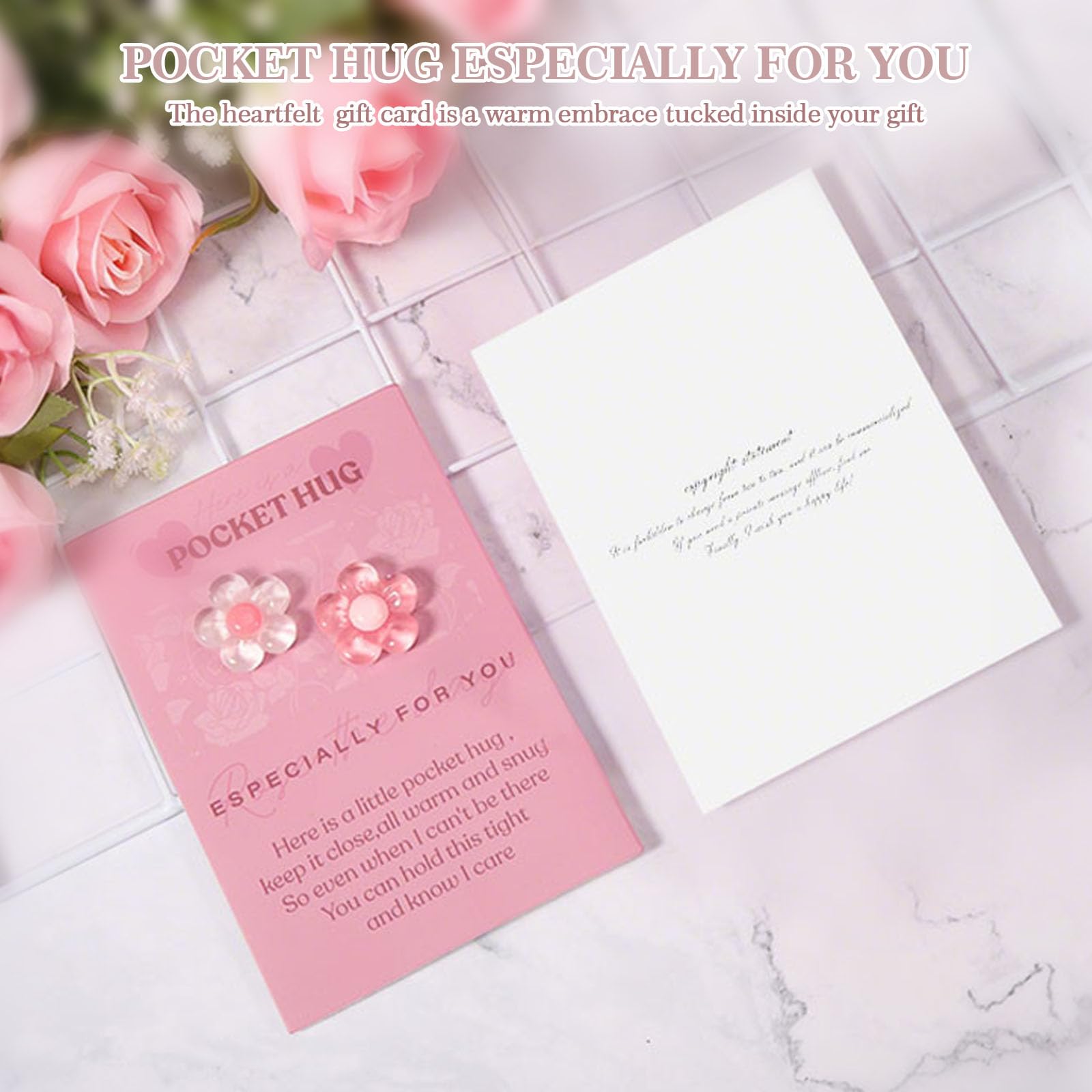 Gift card wrapped in an elegant rose box
