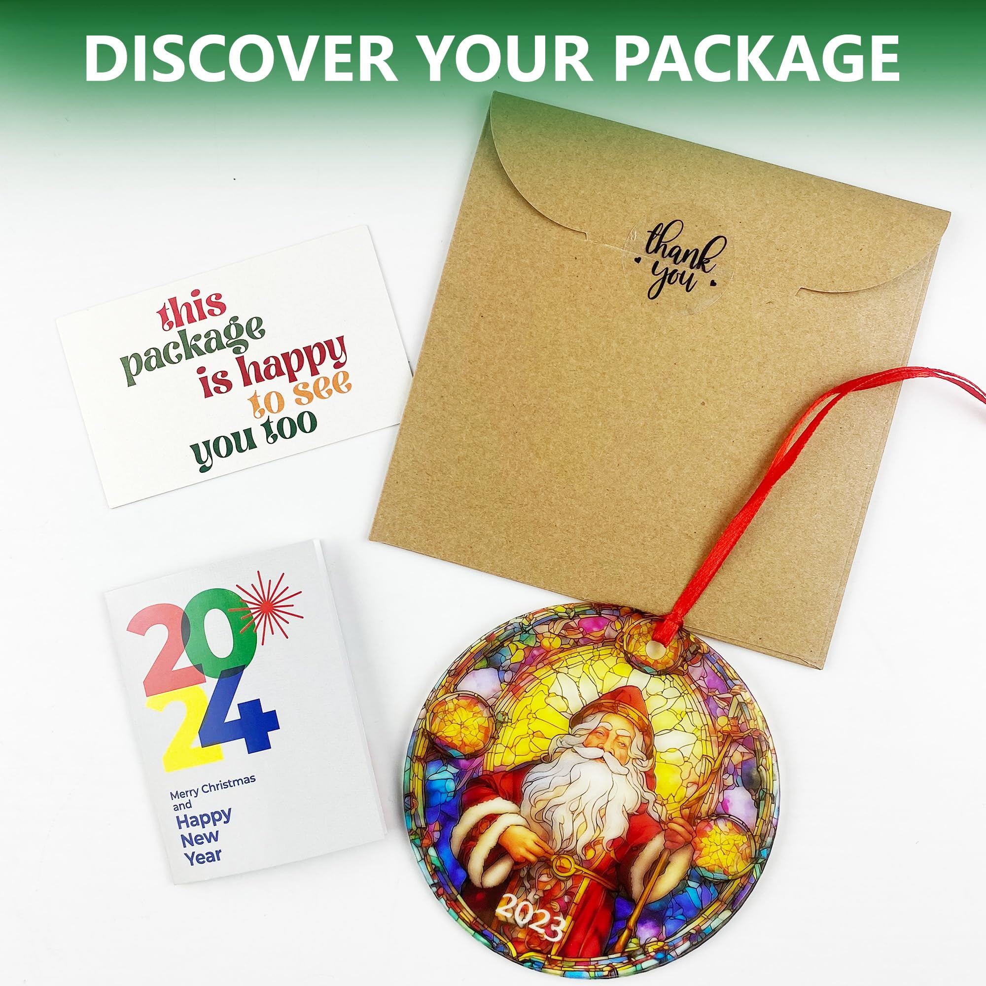 Jabihome 2023 collectible ornament packaging image