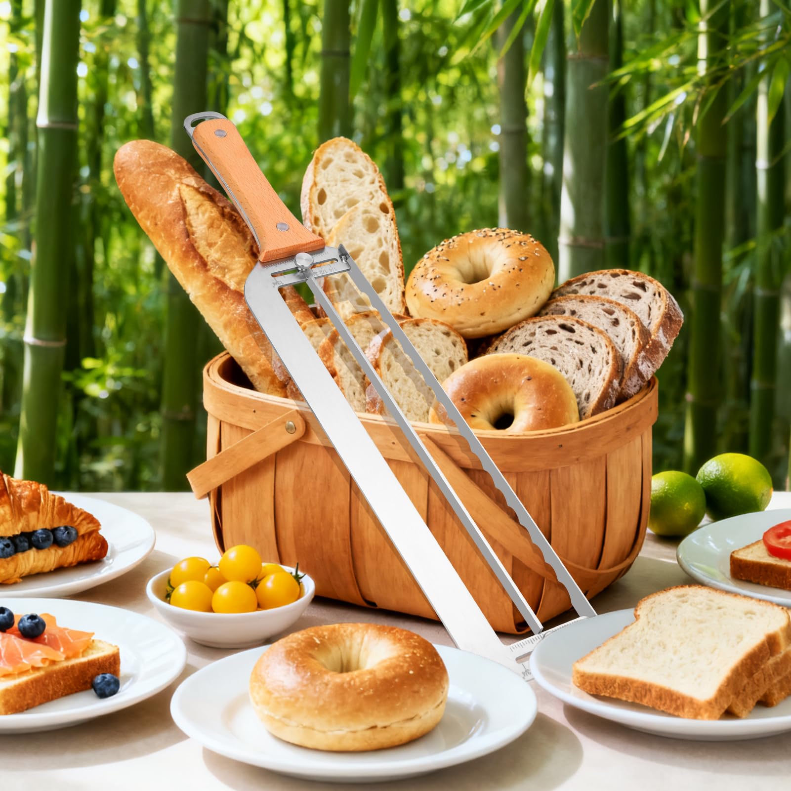 Baker gift bread slicer for home bakers
