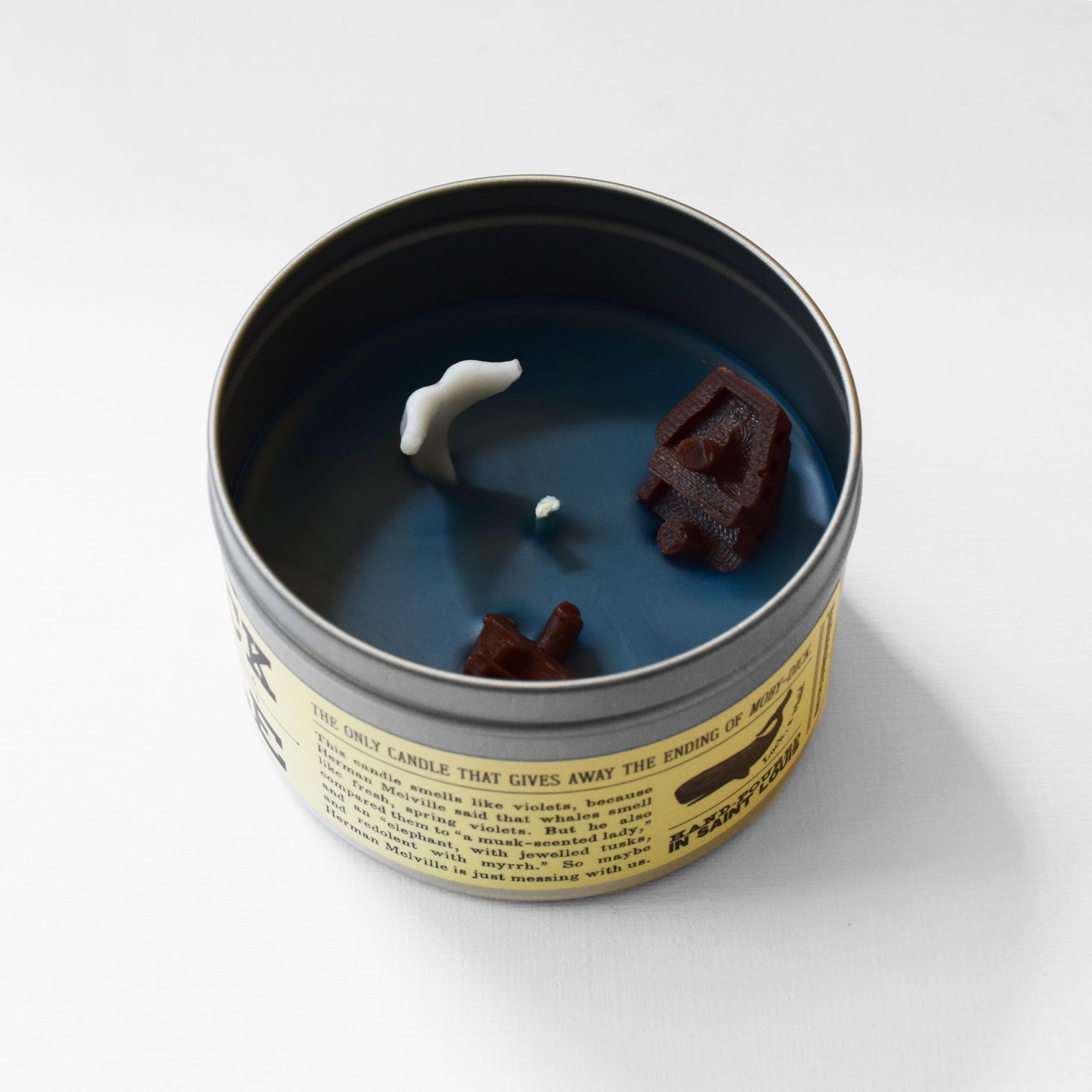 Gift for book lovers candle packaging and box