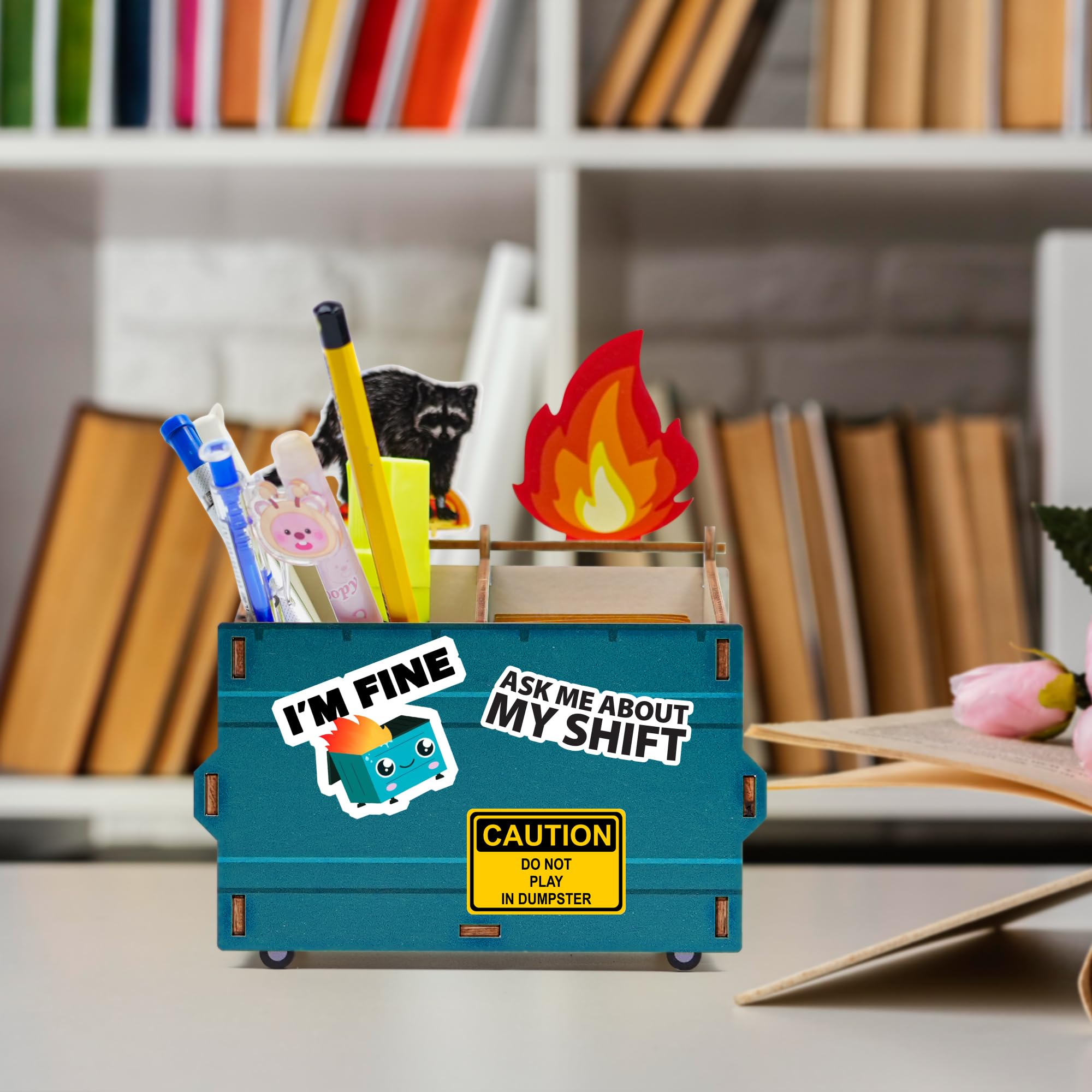 Gift for coworker desk organizer packaging