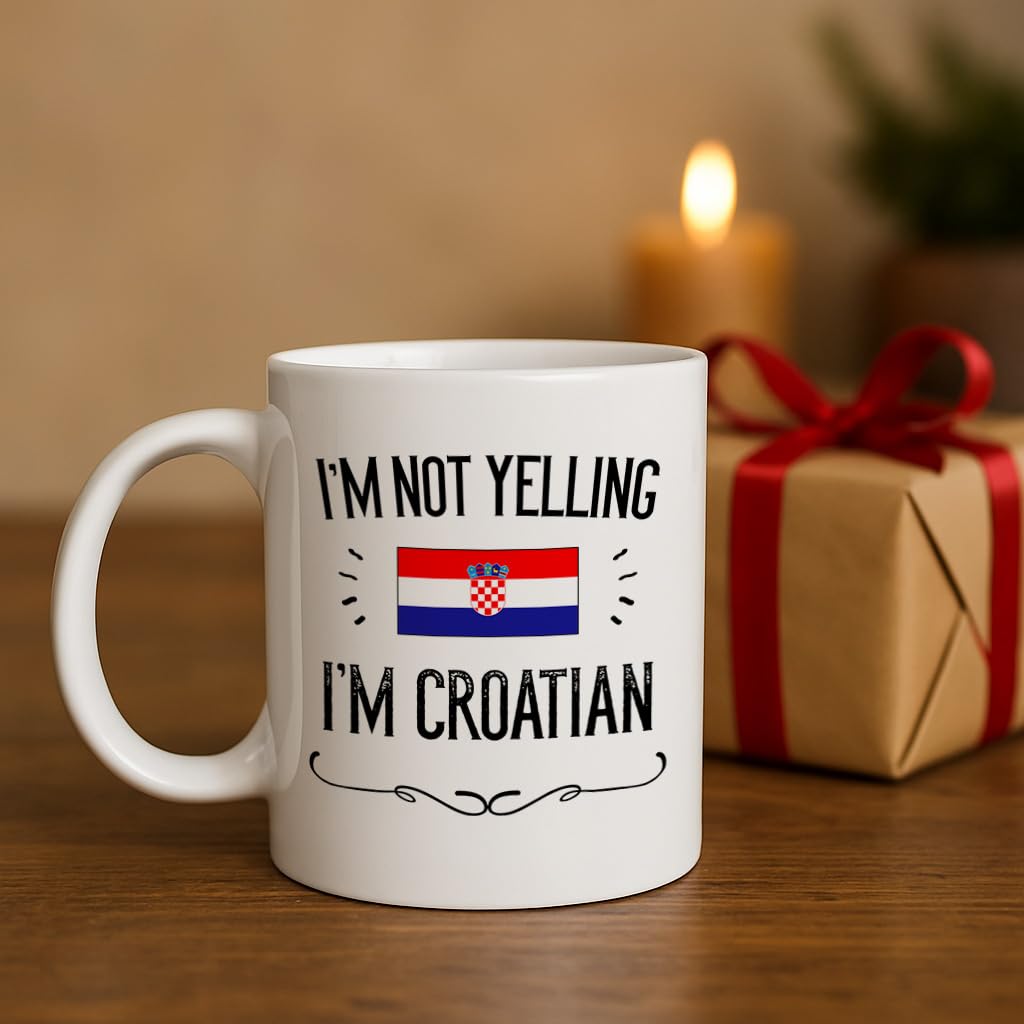 Croatia Pride Souvenir Mug 11 oz gift item image