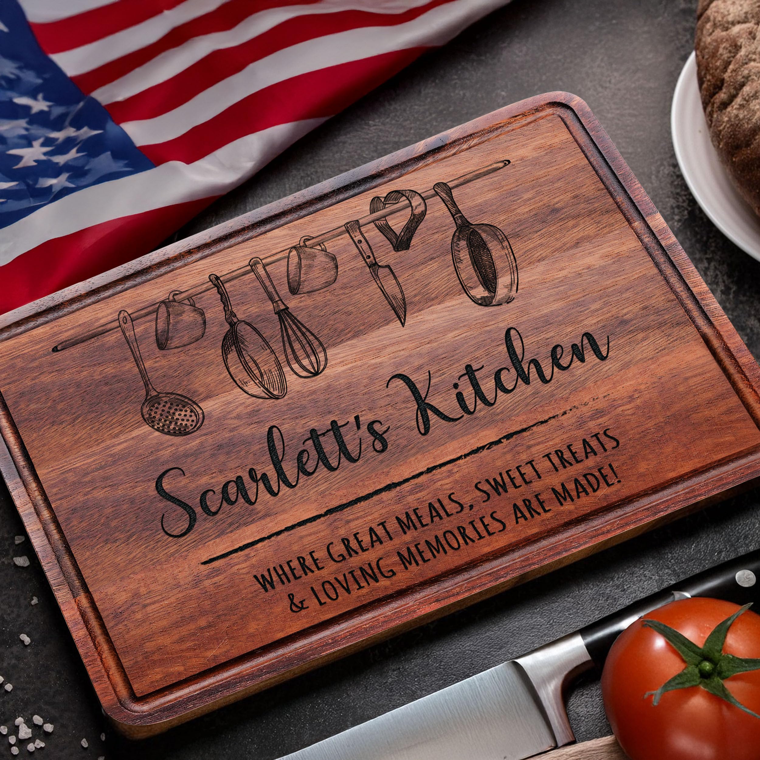 Gift idea grandma cutting board Masat Customized