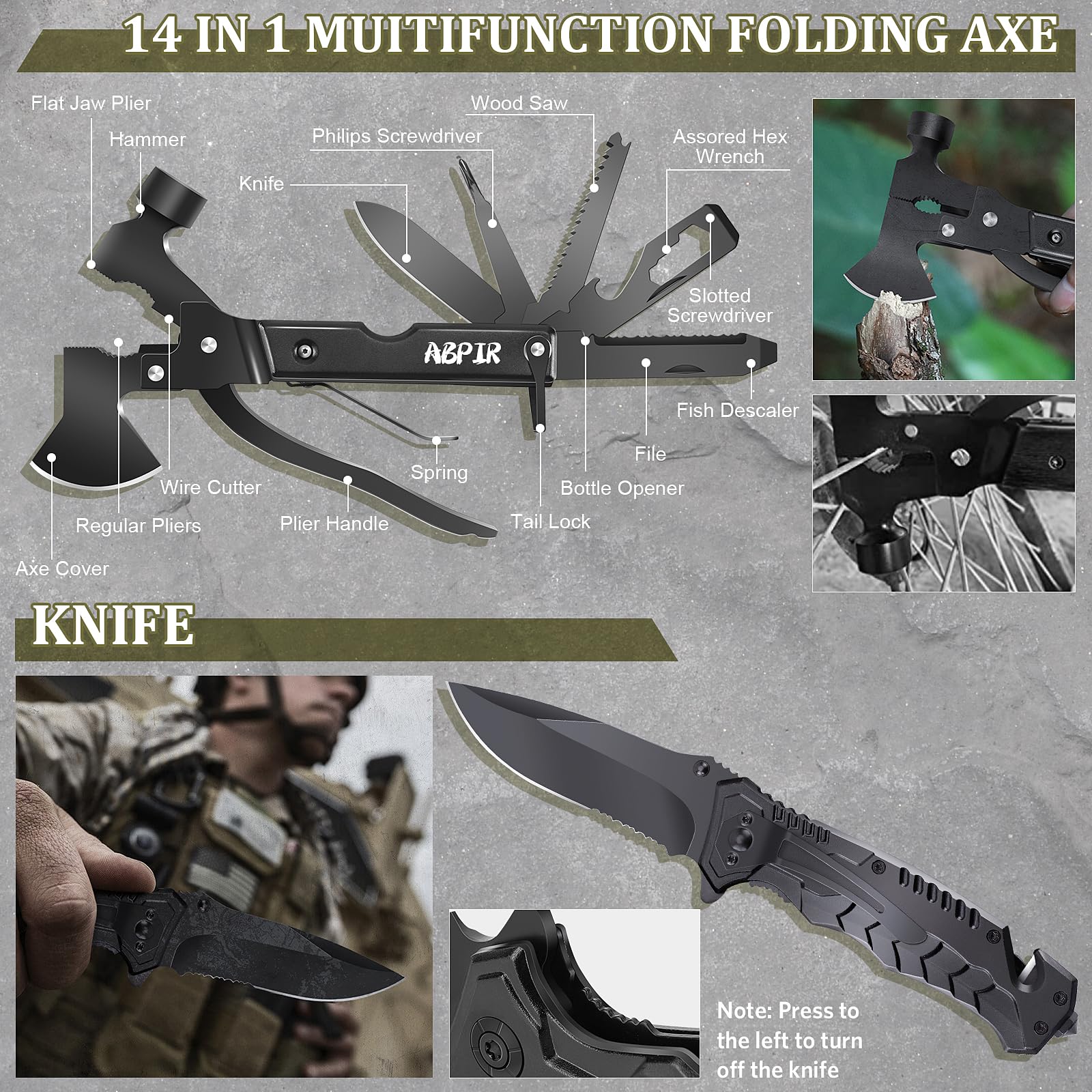 tactical pen included in the survival kit