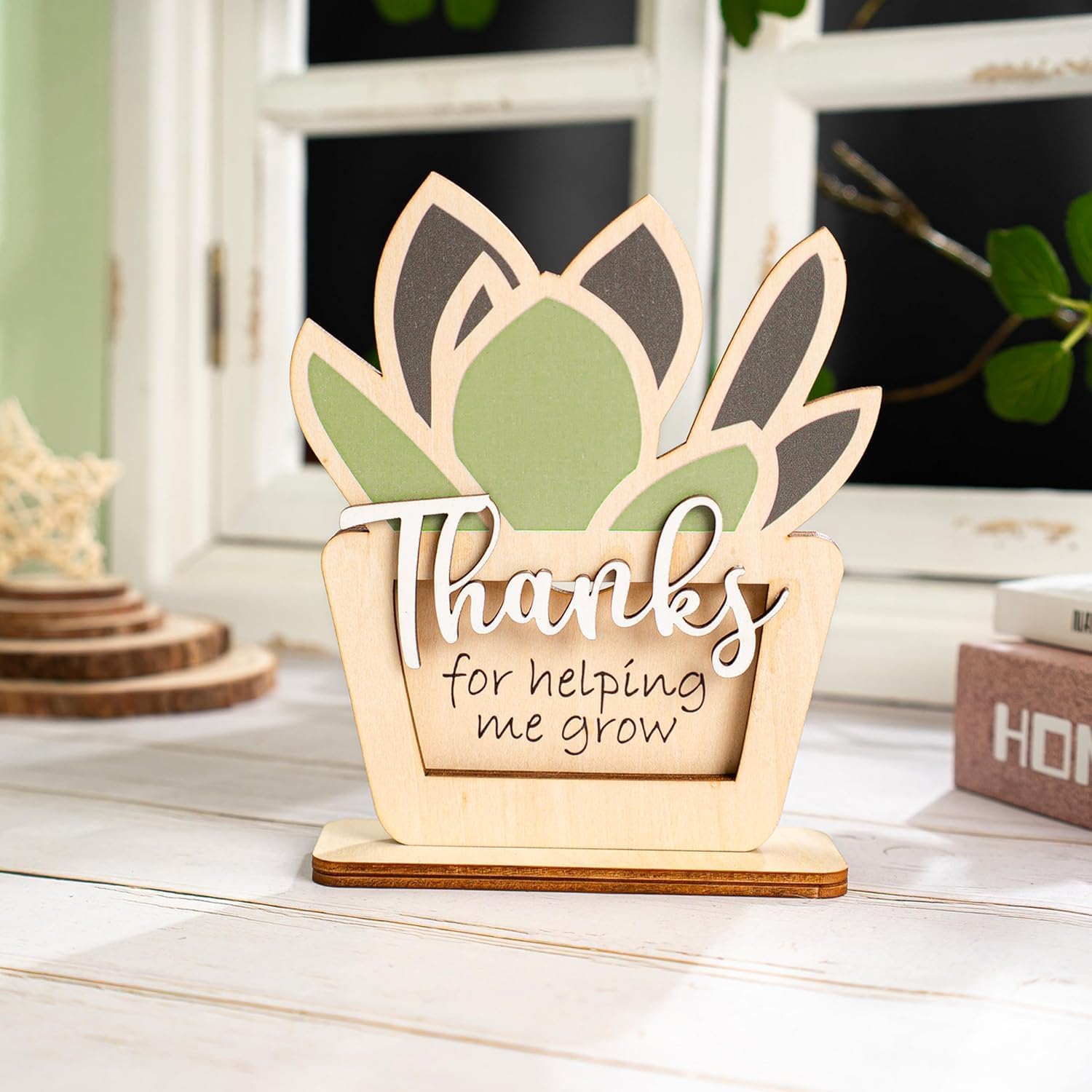 Gift-ready card holder packaged with kraft envelope