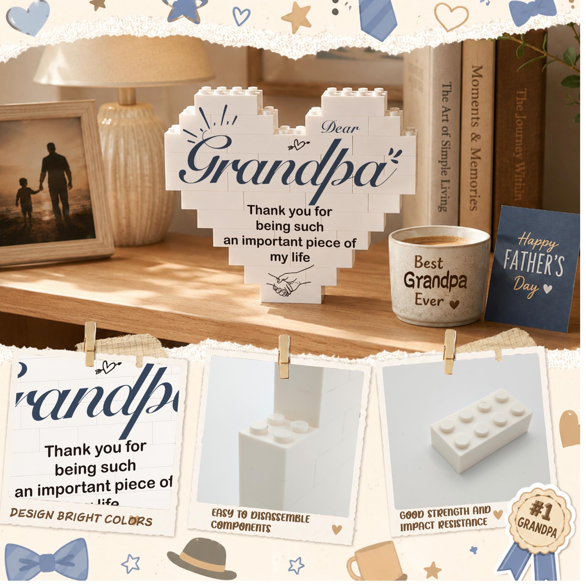 Ideal occasions including Father's Day and Grandpa's Birthday