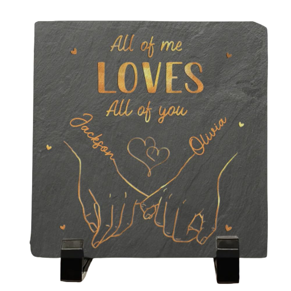 Personalized inscription on memorial garden stone for a loved one