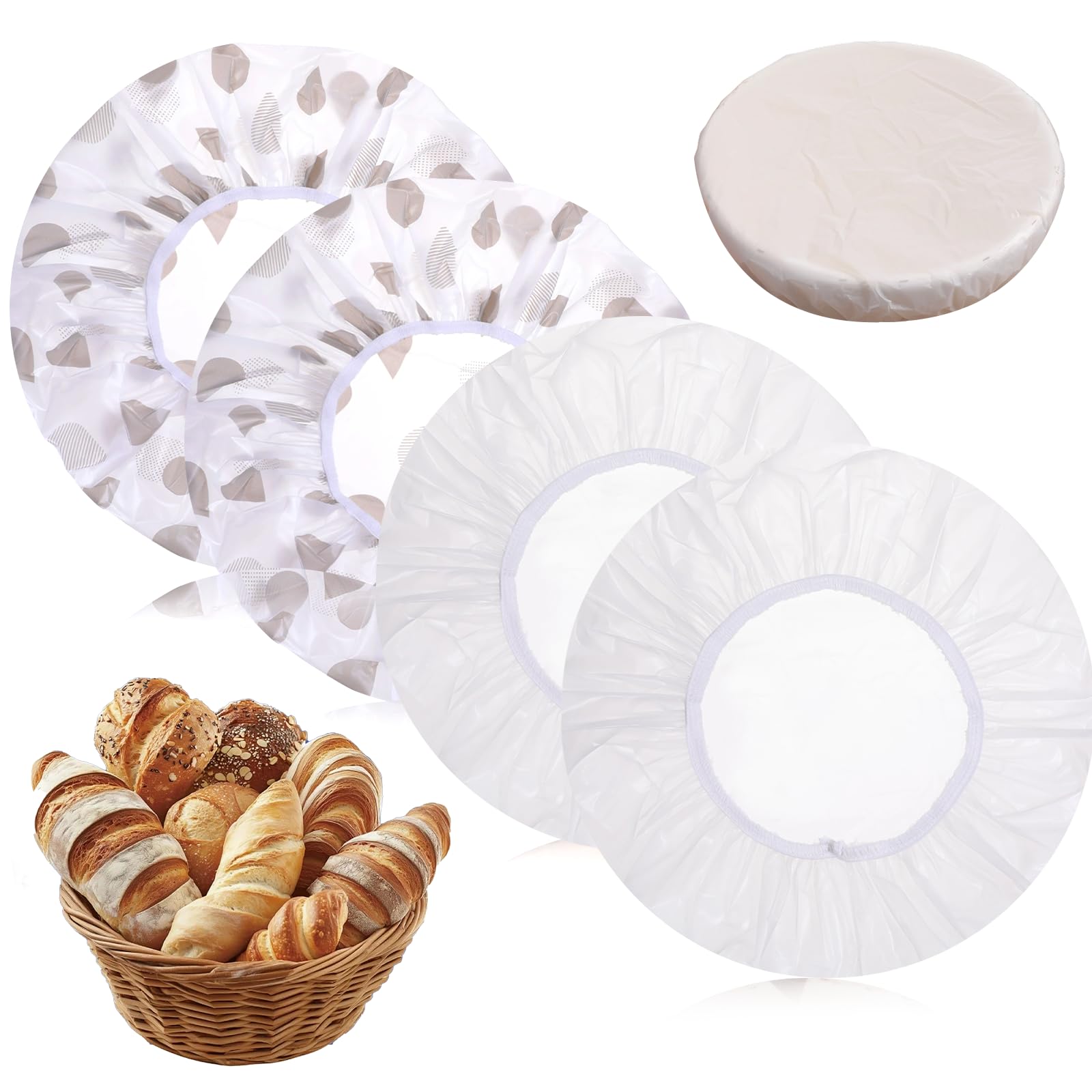 Gift idea bowl covers for home bakers bread proofing