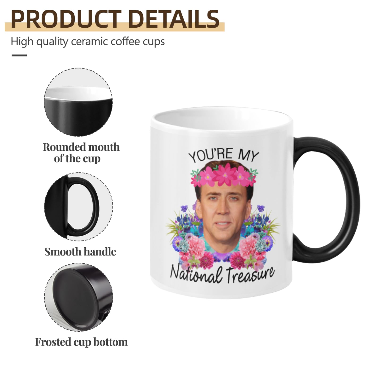 Gift idea morphing coffee mug WECE