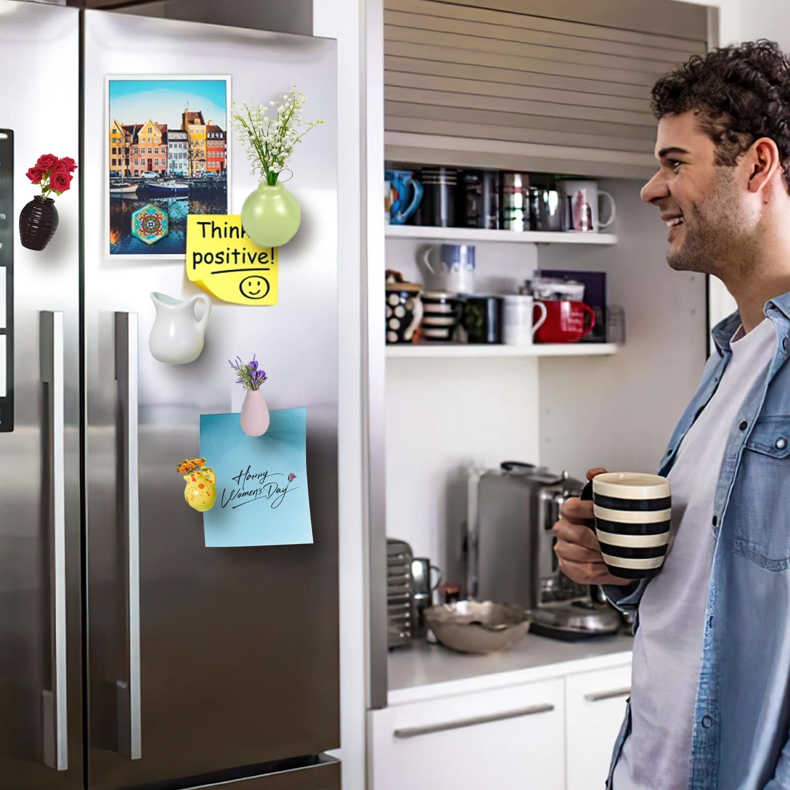 Gift idea for plant lovers magnets for fridge