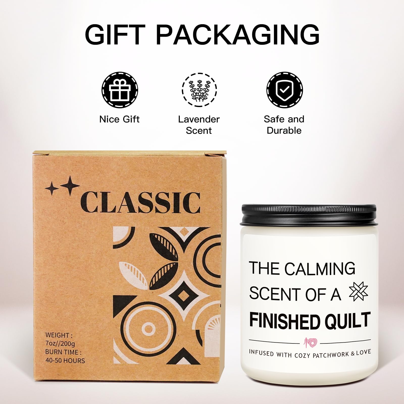 Calming lavender and eucalyptus scent for relaxation