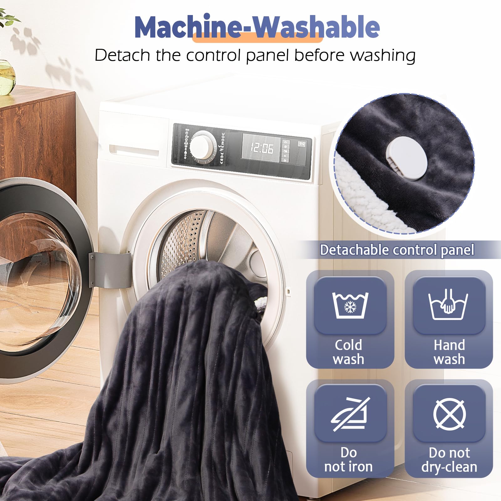 Great gift idea wearable heated blanket