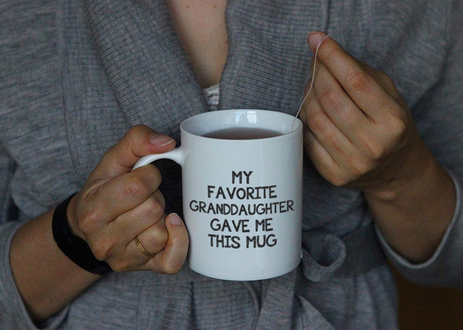 Grandparents Day gift mug from granddaughter