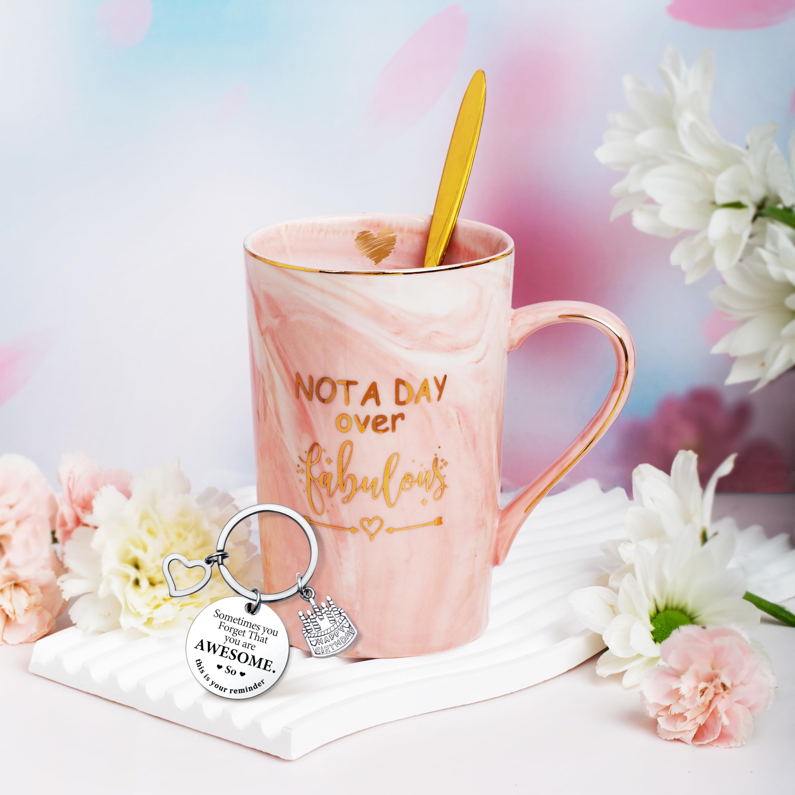 Dishwasher safe not microwave safe Not a Day Over Fabulous Mug