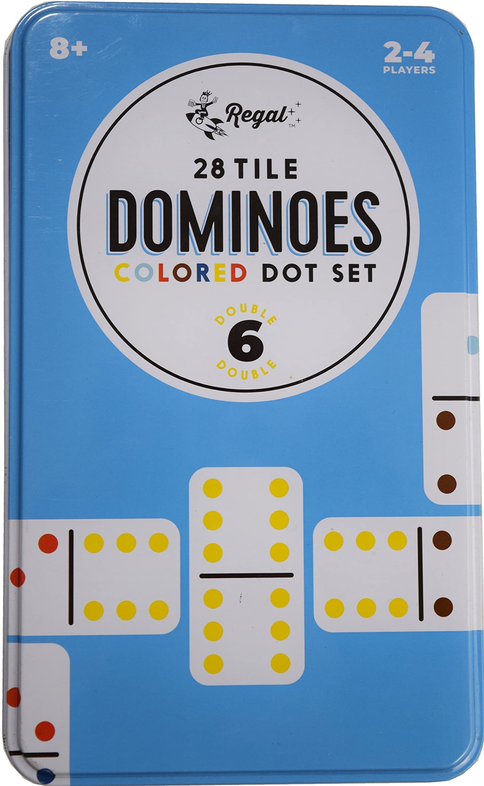 Durable domino set for long lasting game nights
