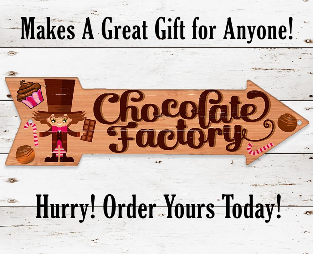 Gift idea Chocolate Factory sign