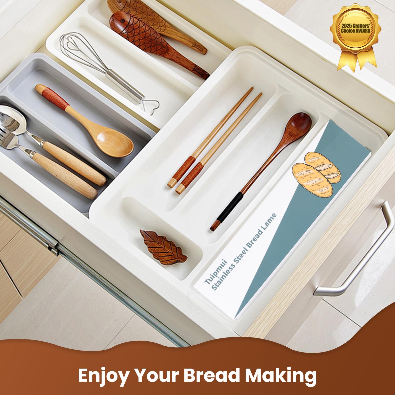 Gift-ready bread scoring tool packaging
