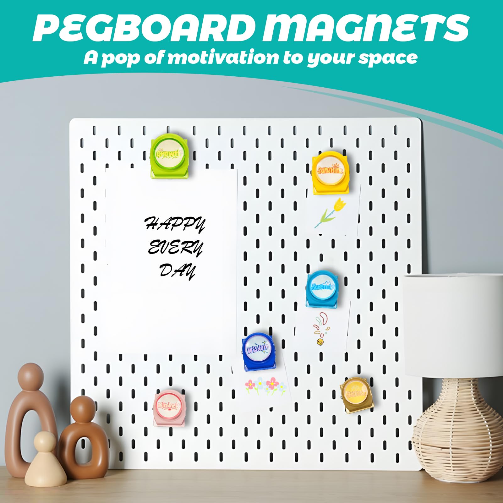 Gift ready magnetic clip set for teachers coworkers