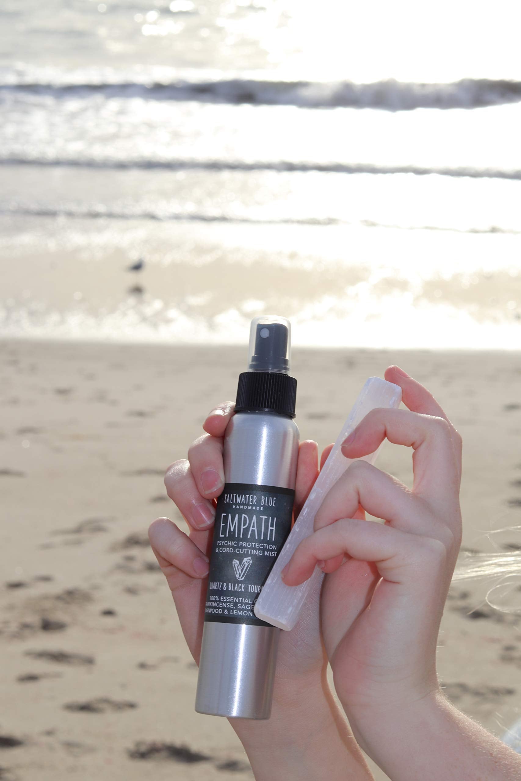 Dorm friendly smokeless smudging kit for shared spaces
