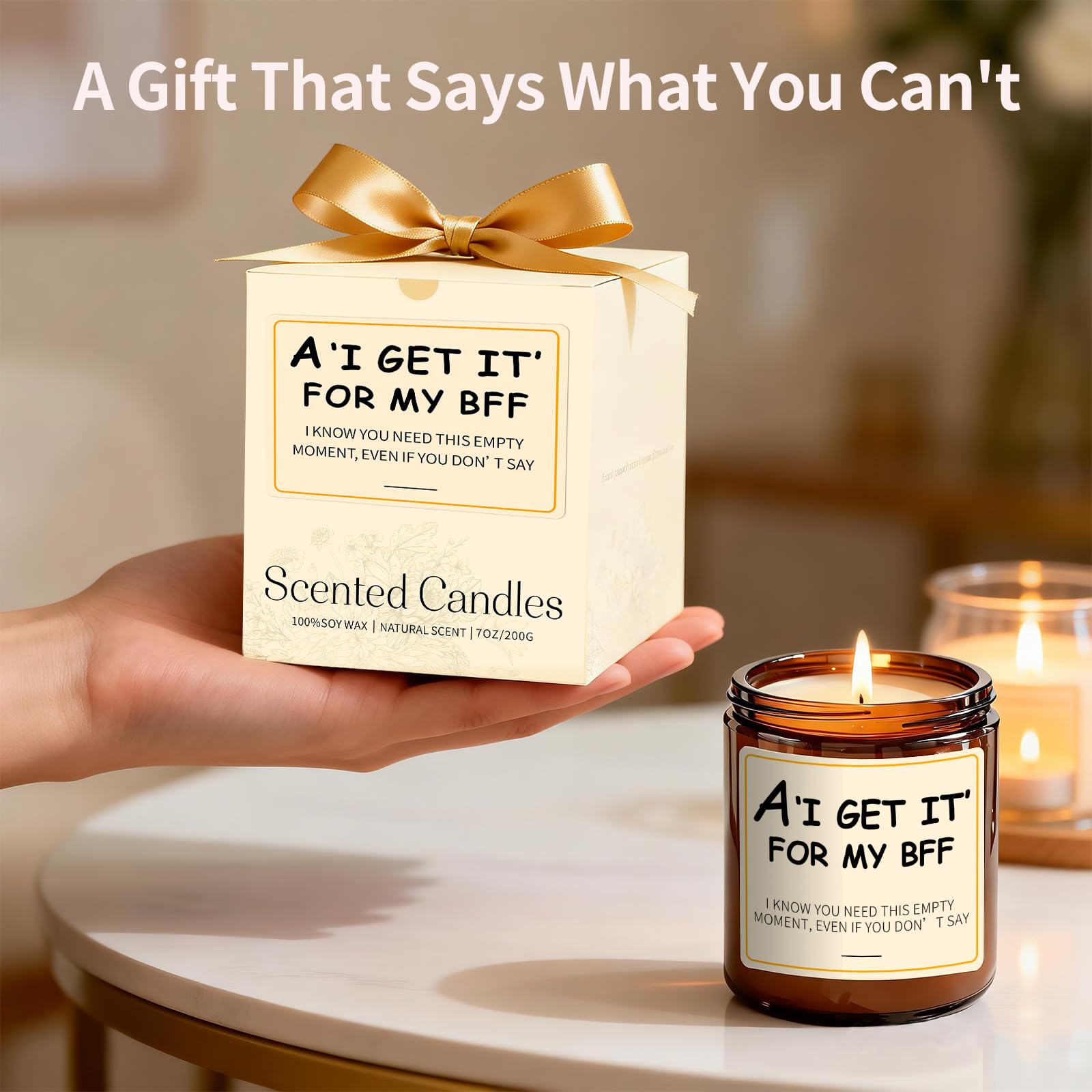 Over 50 hours burn lavender candle