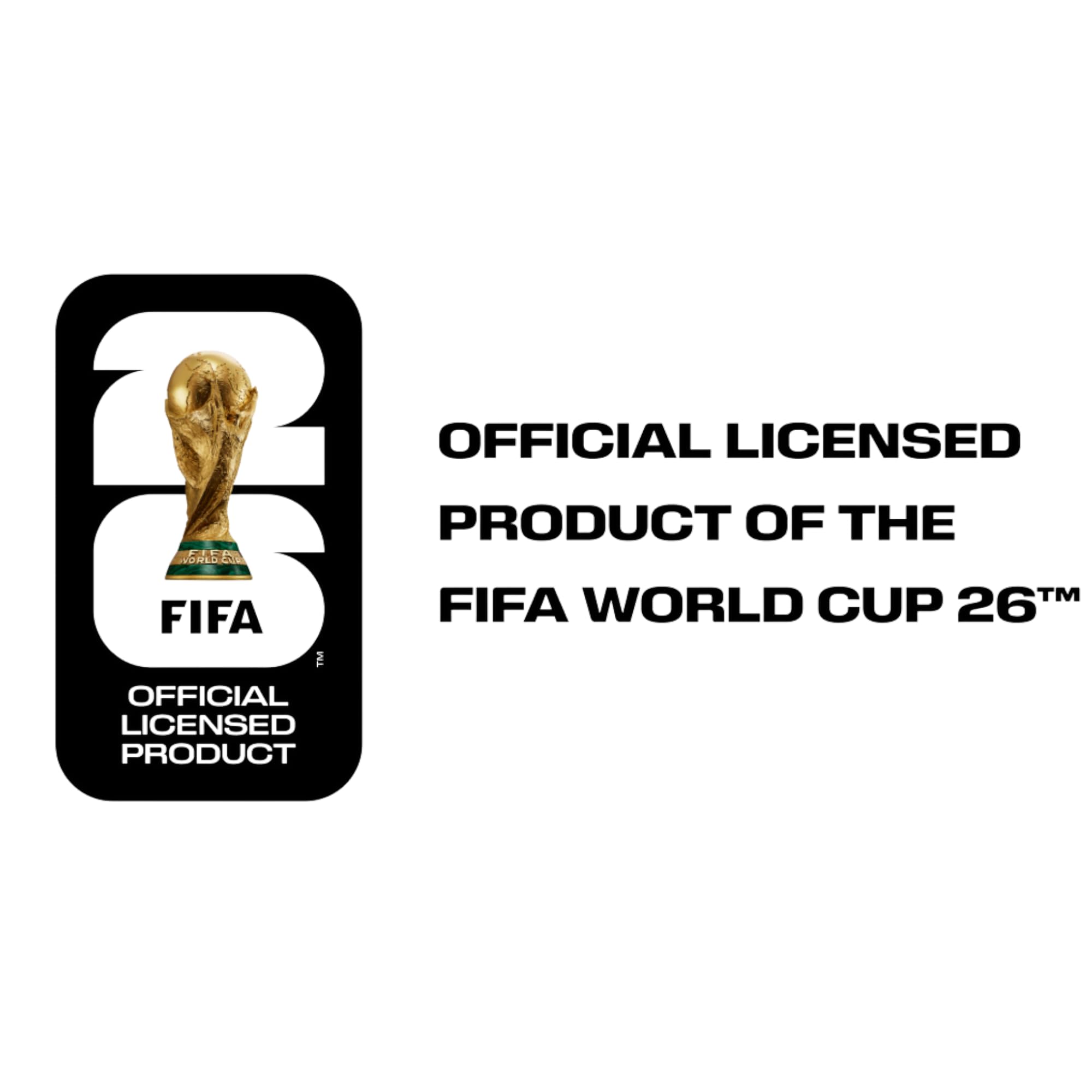 Two glasses and two coasters World Cup 2026 edition set