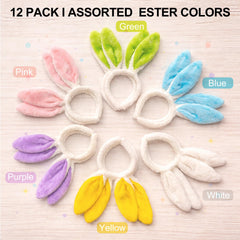 Pink bunny ear headbands close up GiftExpress