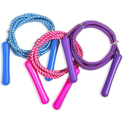 giftexpress jump rope 3 pack pink blue purple colors for kids