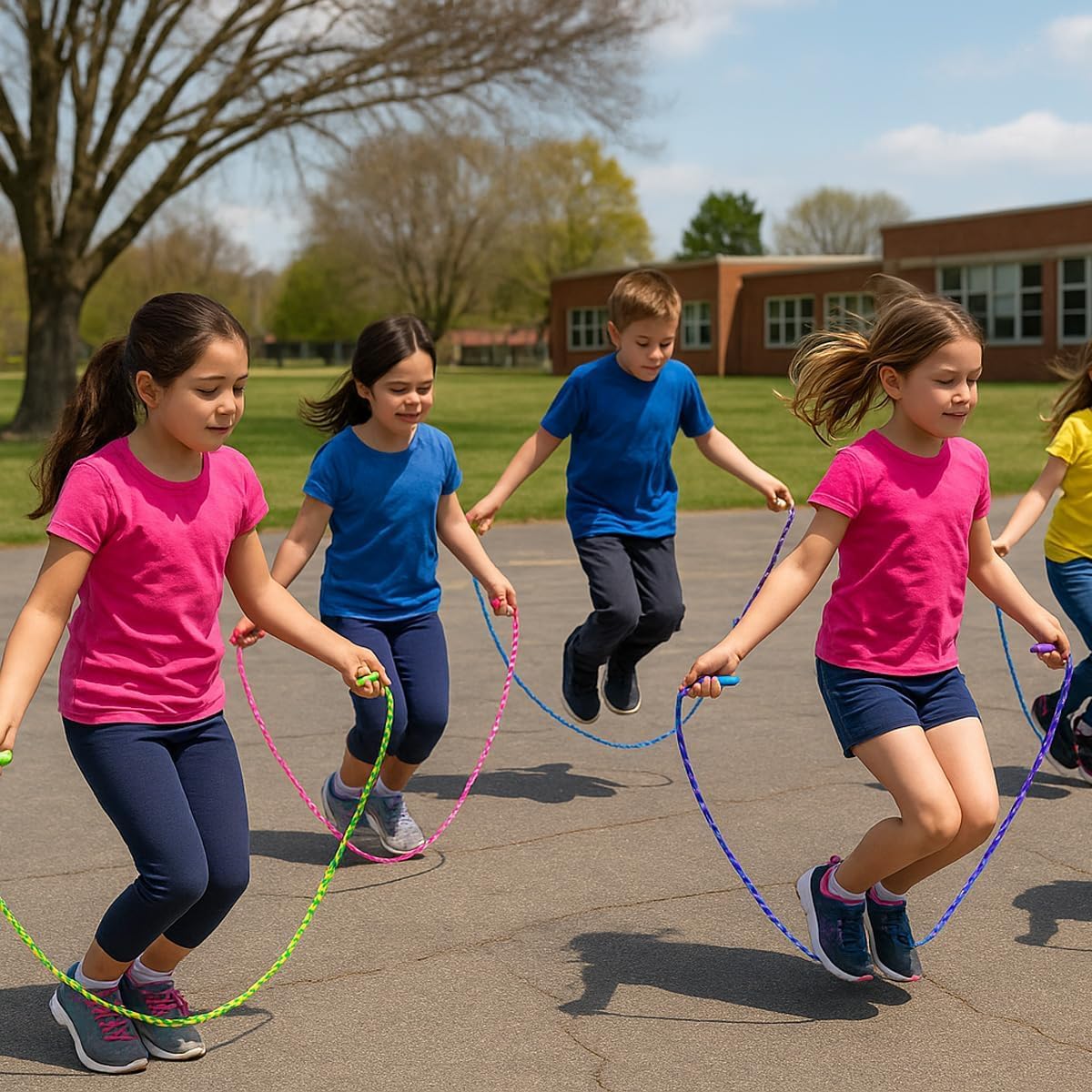 outdoor indoor jump rope for kids ages 5 and up