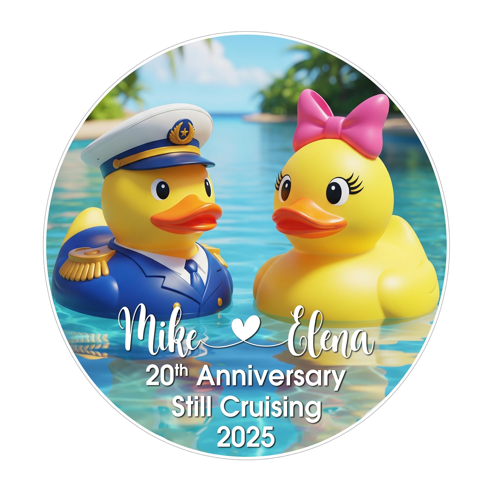 GIFTIVA custom rubber duck magnet product image