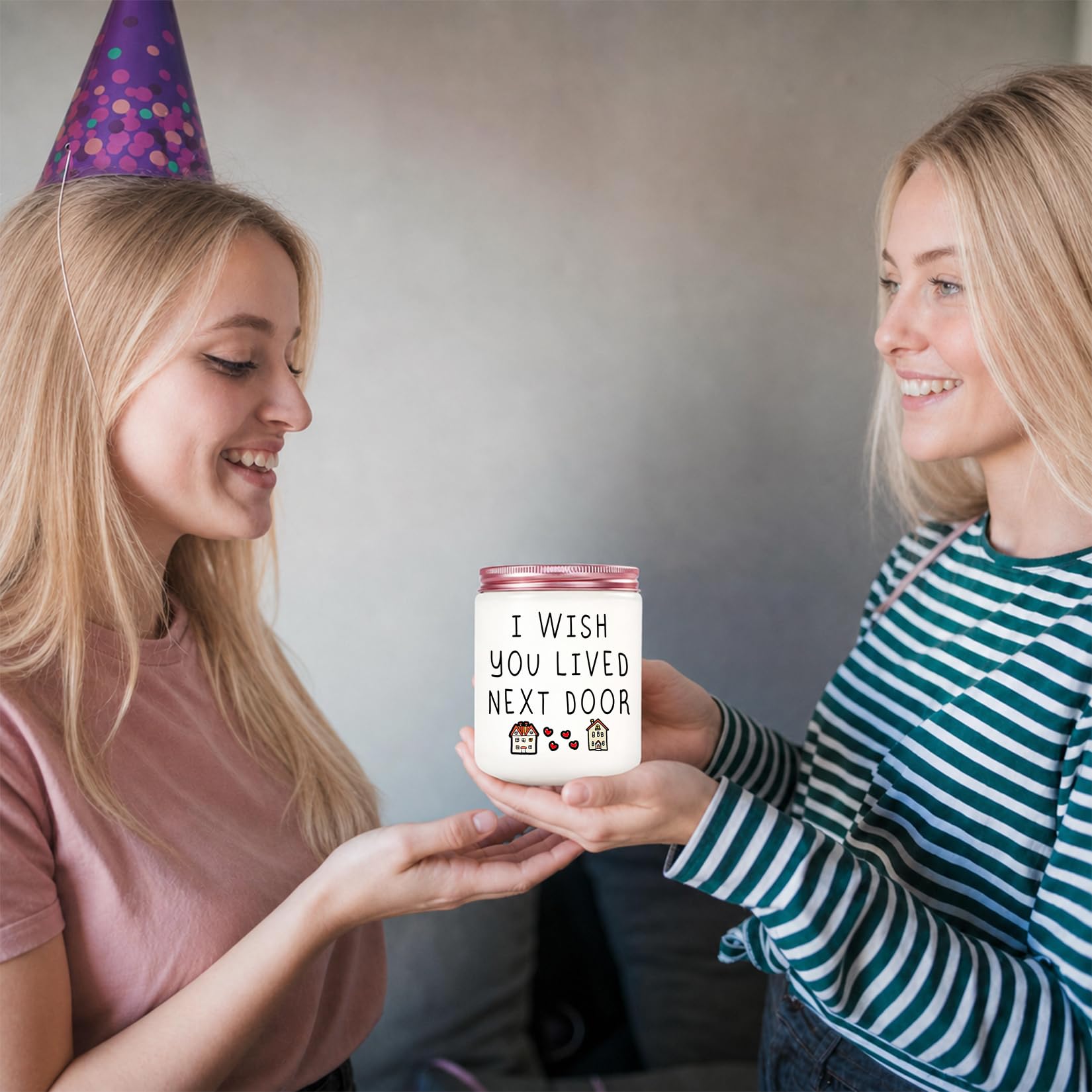 Funny candle gift for best friend BFF sister