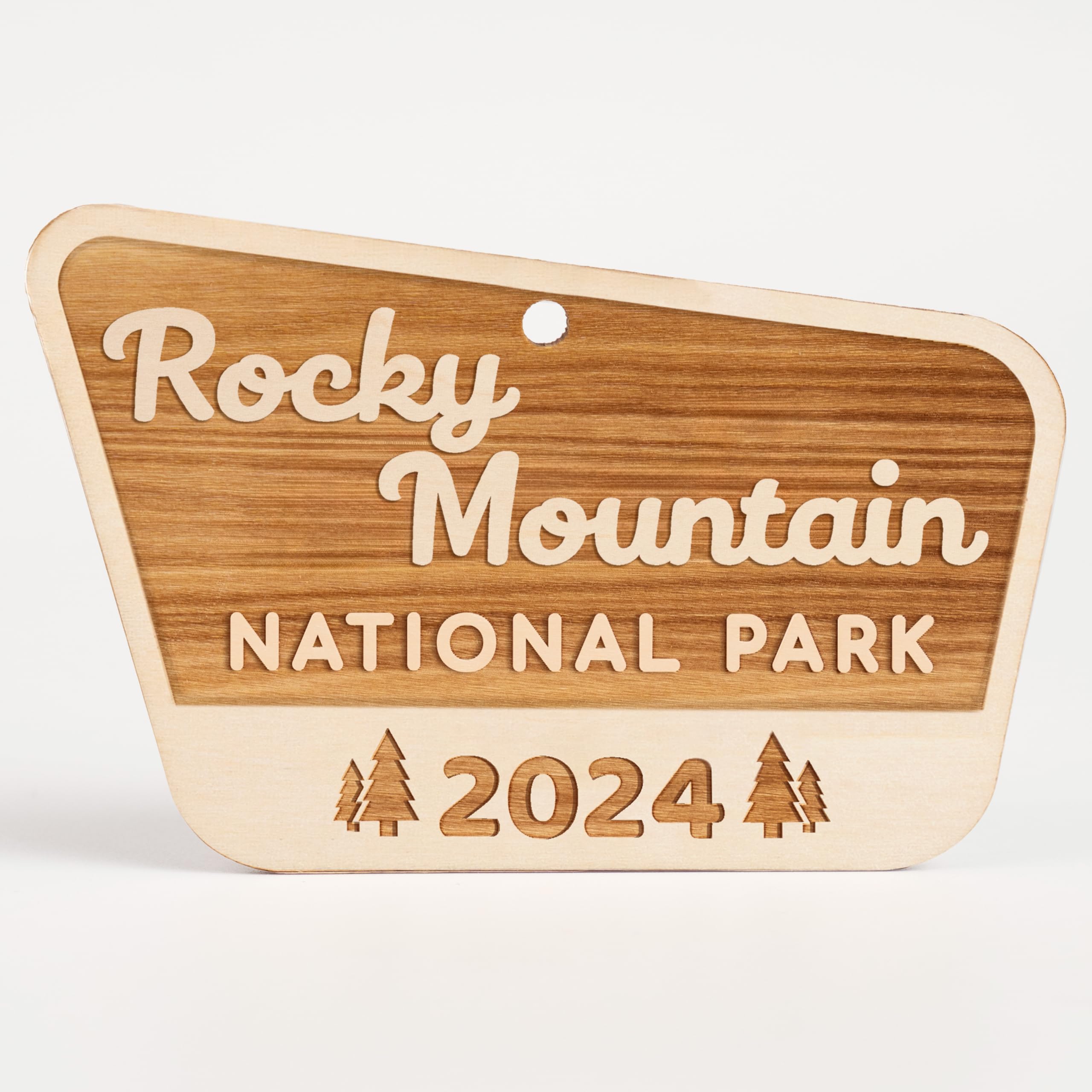Gifts for hiking lovers National Parks ornament