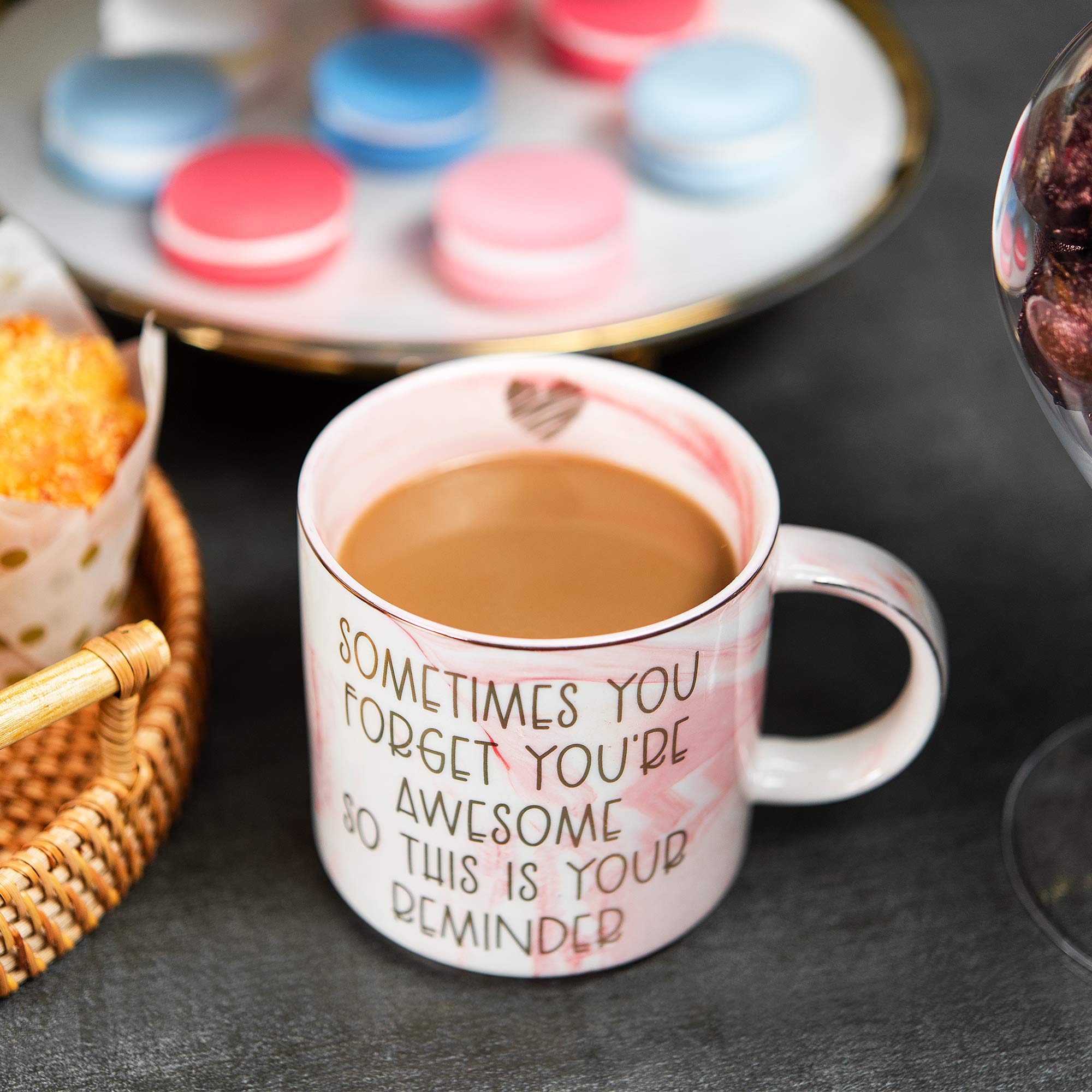Gift-ready mug for mom sister coworker or friend