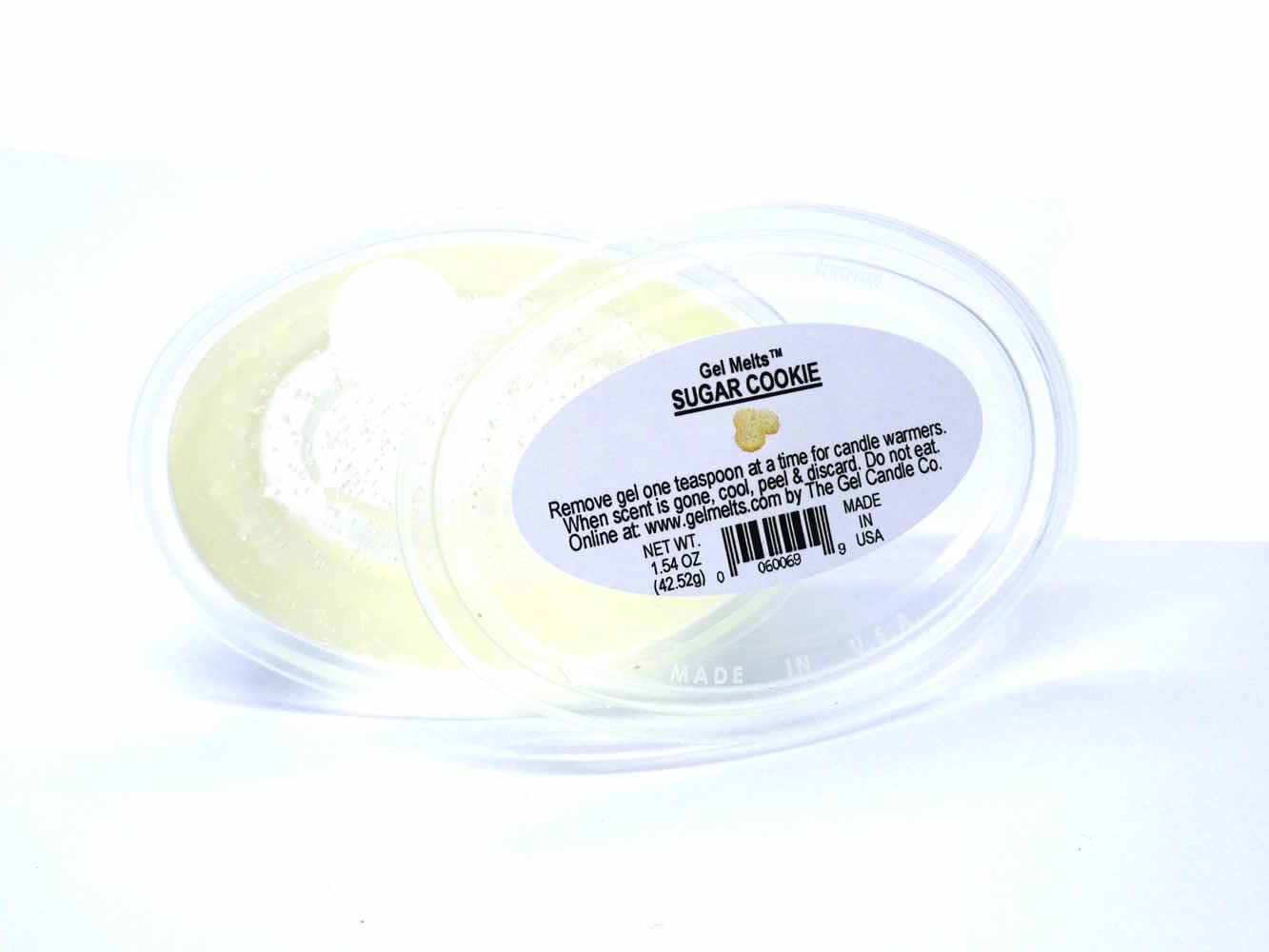 1.5 oz cup gingerbread cookie gel melt