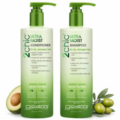 Giovanni 2Chic Ultra-Moist avocado olive oil shampoo bottle