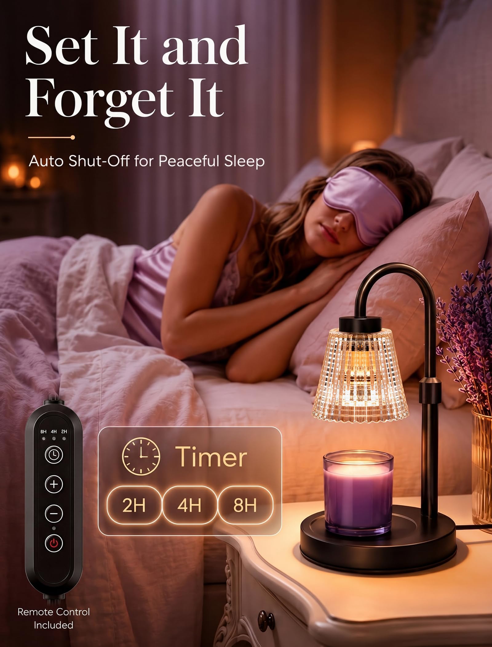 Candle Warmer Lamp includes two bulbs for gifting by Girece