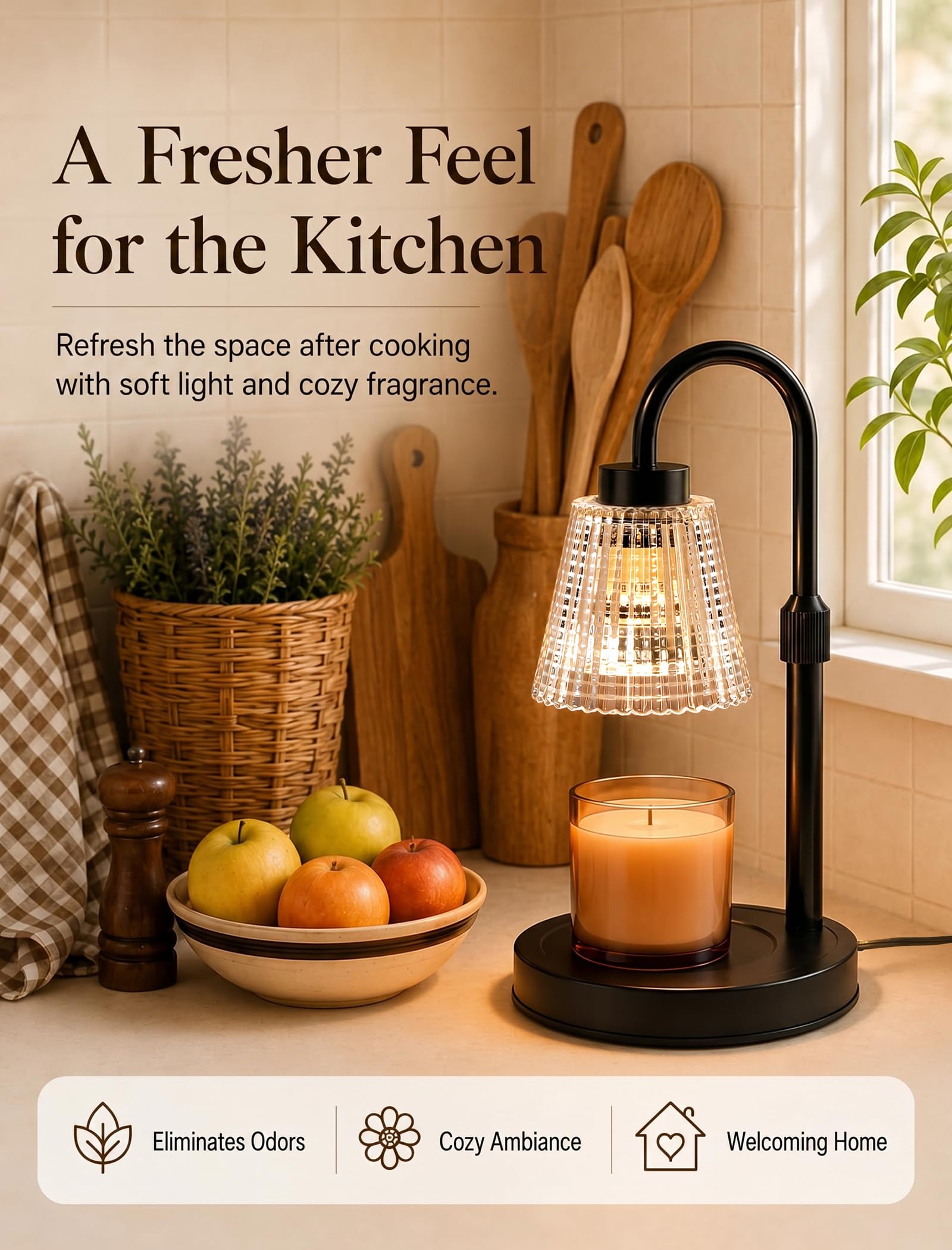 Gift-ready packaging for Girece Candle Warmer Lamp includes bulbs