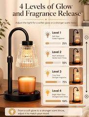 Candle Warmer Lamp wide base fits large candles