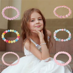Colorful bracelets for toddlers and girls age 3 plus