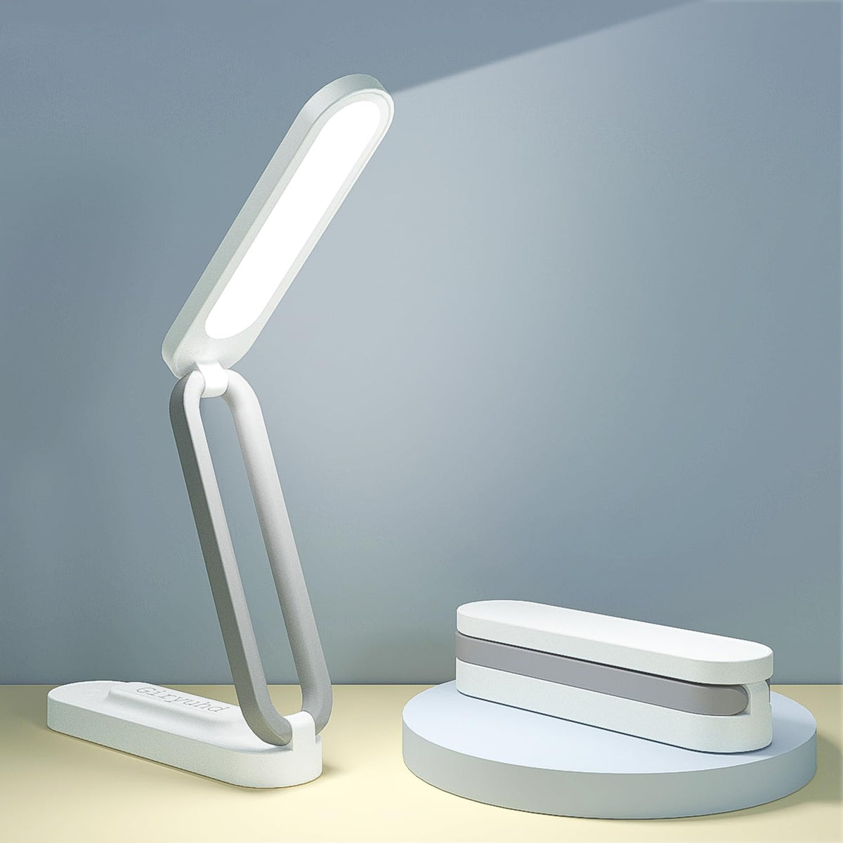 Giryuhd LED Desk Lamp white portable design