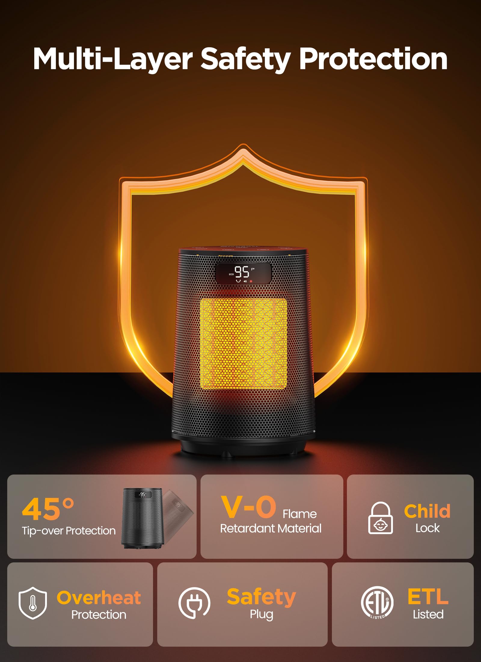 Whisper-quiet operation for sleep and work